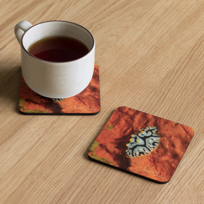 PACK OF 4 coasters - Nudibranch Collection