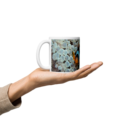 Mug Blanc Brillant - Gardien des récifs