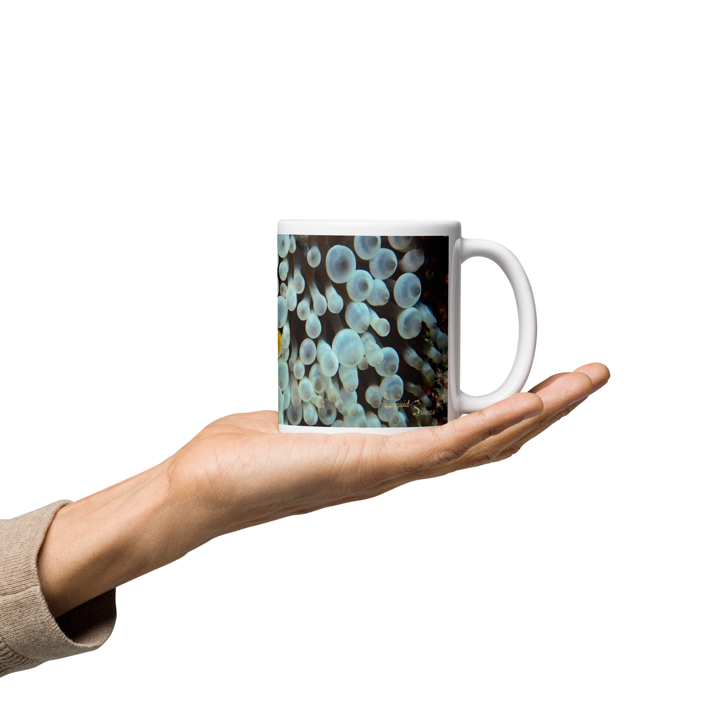 Mug Blanc Brillant - Gardien des récifs