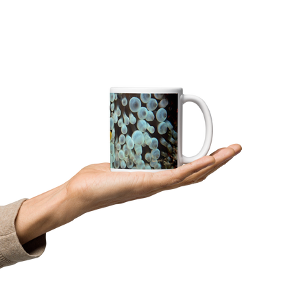 Mug Blanc Brillant - Gardien des récifs