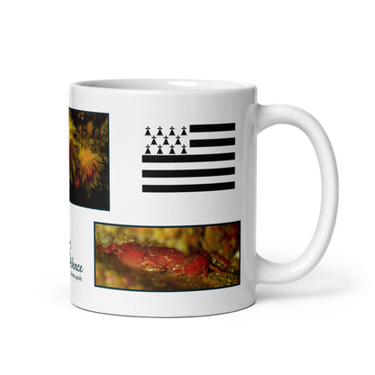 Mug Bretagne - Plongée bretonne & drapeau gwenn ha du