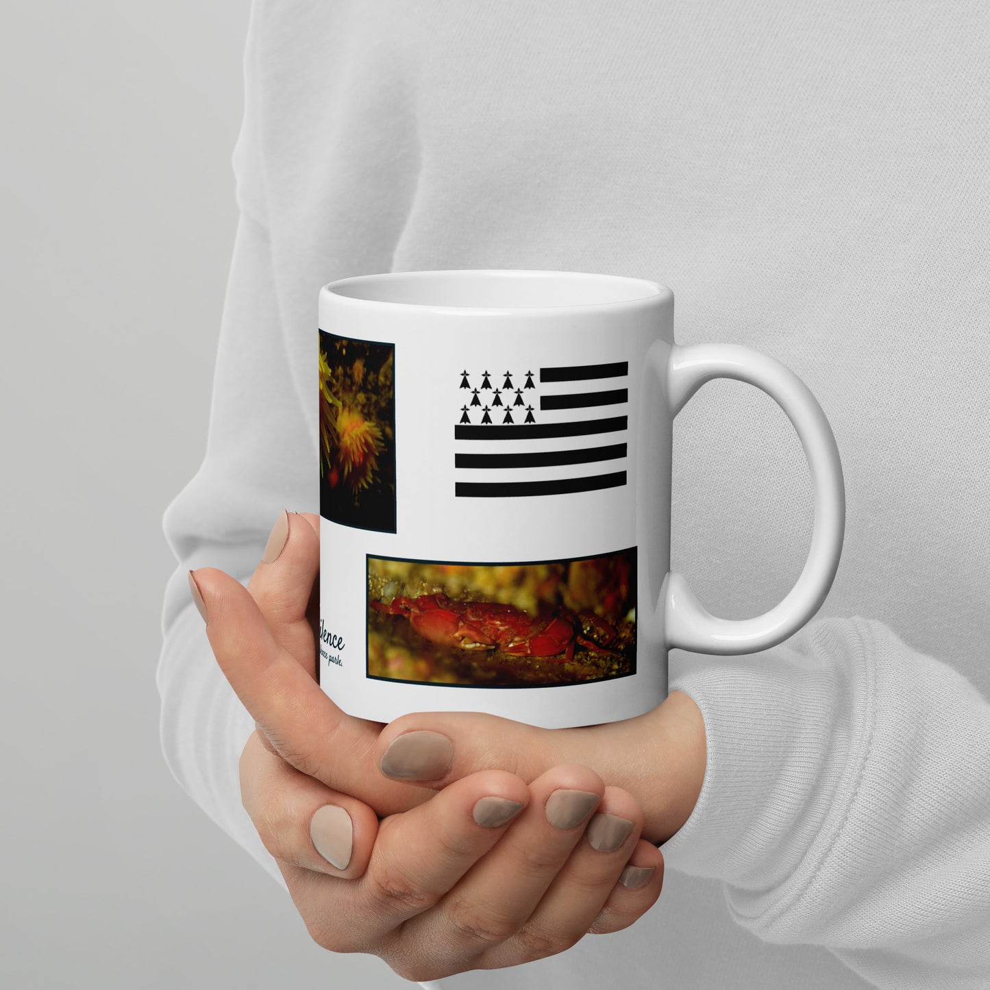 Mug Bretagne - Plongée bretonne & drapeau gwenn ha du